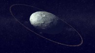 This artist’s concept depicts Haumea and its ring. Image credit: Institute of Astrophysics of Andalusia.