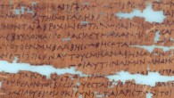 This piece of papyrus from the mid-third century BC describes a period of famine in Egypt that occurred when the Nile River failed to flood for several years in a row. It was collected from the Egyptian city of Edfu. Image credit: Department of Papyrology, Institute of Archaeology, University of Warsaw.