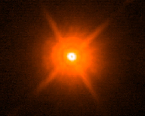 The G-type dwarf star EPIC 228732031. Image credit: Dai et al, arXiv: 1710.00076.