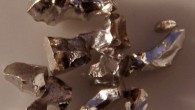 Pieces of pure iridium.