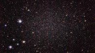 This image, taken with the Wide Field Imager camera on the 2.2-m MPG/ESO telescope at ESO’s La Silla Observatory in Chile, shows the Sculptor dwarf galaxy. Image credit: ESO.
