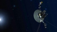 Voyager 1 launched from Florida’s NASA Kennedy Space Center on September 5, 1977, 16 days after its twin, Voyager 2. This artist concept depicts one of NASA’s twin Voyager spacecraft. Image credit: NASA / JPL-Caltech.
