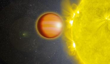 The hot-Jupiter WASP-18b. Image credit: NASA’s Goddard Space Flight Center.