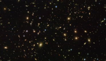 This Hubble image shows Abell 2163, one of the richest and most distant galaxy clusters known. Image credit: NASA / ESA / Hubble.