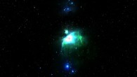 The Orion Nebula in the new map of the southern sky. Image credit: Australian National University.