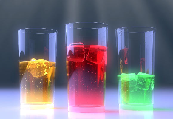 The new systematic review of previous studies showed an overall positive association between the consumption of sugar-sweetened drinks and indices of obesity in both children and adults. Image credit: MasterTux.