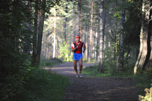 Regular exercise training may provide protection against the future risk of heart failure. Image credit: Vesa Minkkinen.