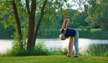 Aerobic exercise may mildly delay, improve Alzheimer’s symptoms. Image credit: Christian Northe.