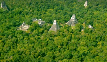 The ancient Maya city of Tikal in Guatemala. Image credit: Comenius University.
