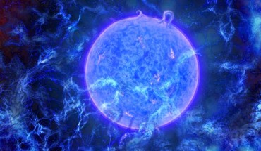 Artist’s rendering of how the first stars in the Universe may have looked. Image credit: N.R. Fuller, National Science Foundation.