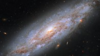 This image, taken with the Wide Field Camera 3 on board the NASA/ESA Hubble Space Telescope, shows the barred spiral galaxy NGC 3972. Image credit: NASA / ESA / Hubble team / A. Riess, STScI & JHU.