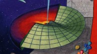 Propagation of waves through an astrophysical disk can be understood using the Schrödinger Equation. Image credit: James Tuttle Keane, California Institute of Technology.
