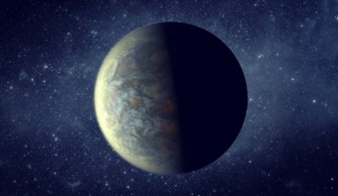 K2-151b, one of the 12 newly-discovered planets, orbits a metal-poor M-type dwarf star every 3.84 days. The size of K2-151b -- 1.35 Earth radii -- suggests that it is likely a rocky planet. Image credit: NASA / Ames / JPL-Caltech.