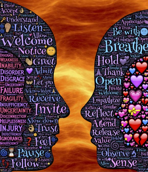 Empathy is the ability to recognize and respond to the emotional states of other individuals. Image credit: John Hain.