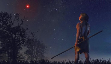 Scholz’s star flew through the Oort Cloud 70,000 years ago. Image credit: José A. Peñas / SINC.