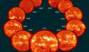 Periods of extreme cold winter weather and perilous snowfall could be linked to the solar cycle. Image credit: NASA’s Goddard Space Flight Center.
