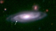 KSN 2015K’s host is the star-forming spiral galaxy 2MASX-J13315109-1044061. Image credit: Rest et al, doi: 10.1038/s41550-018-0423-2.