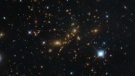 This Hubble image shows PLCK G308.3-20.2, a massive galaxy cluster that lies 5 billion light-years away from Earth. Image credit: NASA / ESA / Hubble / RELICS.
