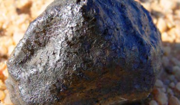 The Almahata Sitta meteorite. Image credit: Peter Jenniskens.