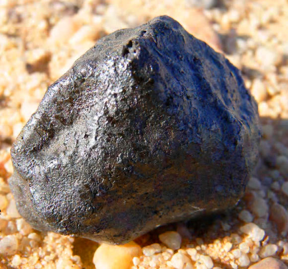 The Almahata Sitta meteorite. Image credit: Peter Jenniskens.