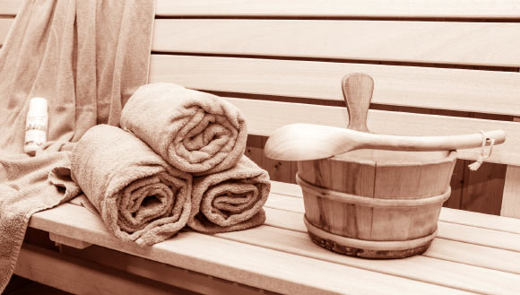 In this new study, people taking a sauna 4-7 times a week were 61% less likely to suffer a stroke than those taking a sauna once a week. Image credit: K. Schlott.