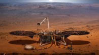 An artist’s impression of the InSight lander on Mars. Image credit: NASA / JPL-Caltech.