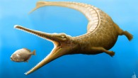 An artist’s impression of Magyarosuchus fitosi. Image credit: Marton Szabo.