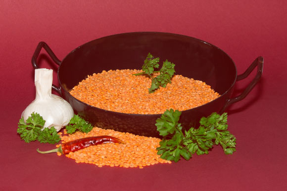 Lentils significantly reduce blood glucose. Image credit: Maxmann.