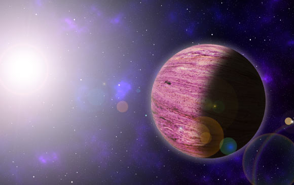 An artist’s impression of HD 73344b. Image credit: Sci-News.com.