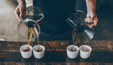 Physiological concentrations of caffeine equivalent to four cups of coffee have multiple protective effects. Image credit: Nathan Dumlao.