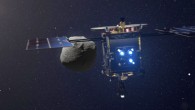 This illustration depicts JAXA’s Hayabusa-2 spacecraft at the asteroid Ryugu. Image credit: German Aerospace Center / CC-BY 3.0.