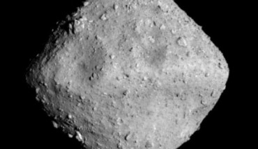 This image of the asteroid Ryugu was captured by the Optical Navigation Camera - Telescopic (ONC-T) on JAXA’s Hayabusa-2 spacecraft on June 26, 2018, from a distance of 13.7 miles (22 km). Image credit: JAXA / University of Tokyo / Kochi University / Rikkyo University / Nagoya University / Chiba Institute of Technology / Meiji University / Aizu University / AIST.