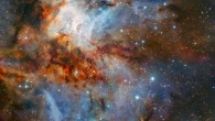 This image from the HAWK-I/GRAAL system on ESO’s Very Large Telescope shows the super star cluster RCW 38. Image credit: K. Muzic / ESO.