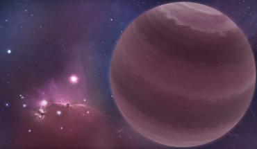 An artist’s impression of the giant exoplanet 2MASS 0249c. Image credit: Sci-News.com.
