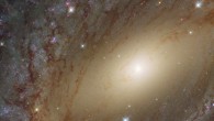 This color image of NGC 6744 was made from separate exposures taken in the visible, ultraviolet and infrared regions of the spectrum with Hubble’s Wide Field Camera 3 (WFC3). Seven filters were used to sample various wavelengths. The color results from assigning different hues to each monochromatic image associated with an individual filter. Image credit: NASA / ESA / Hubble / Judy Schmidt.