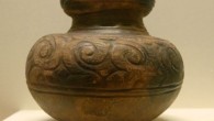 A ceramic vessel from the Jomon period. Image credit: Marie-Lan Nguyen / CC BY 4.0.