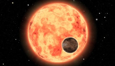 An artist’s impression of HD 26965b and its star. Image credit: Sci-News.com.
