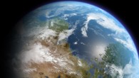 An artist’s impression of a terraformed Mars. Image credit: Daein Ballard / CC BY-SA 3.0.