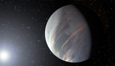 An artist’s impression of a potentially habitable exoplanet. Image credit: Sci-News.com.