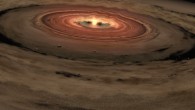 An artist’s concept of a Sun-mass star passing close to the early Solar System. Image credit: NASA / JPL-Caltech / Sci-News.com.