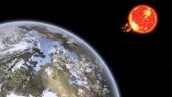 An artist’s impression of a habitable exoplanet orbiting a red dwarf. Image credit: Sci-News.com / NASA.
