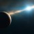 This artist’s impression shows how the gas giant exoplanet inside the disc of Beta Pictoris may look. Image credit: L. Calçada / ESO.