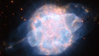This Hubble image shows the planetary nebula NGC 3918. The color image was made from separate exposures taken in the visible and near-infrared regions of the spectrum with Hubble’s Wide Field Planetary Camera 2 (WFPC2). Several filters were used to sample various wavelengths. The color results from assigning different hues to each monochromatic image associated with an individual filter. Image credit: NASA / ESA / Hubble.