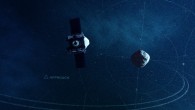 NASA’s OSIRIS-REx spacecraft is on a mission to explore the asteroid Bennu and return a sample to Earth. Image credit: NASA’s Goddard Space Flight Center Conceptual Image Lab.