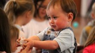 Infants distinguish between respect-based and fear-based power relations. Image credit: Bill Kasman.