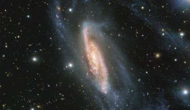 This VLT/FORS2 image shows the spiral galaxy NGC 3981. Image credit: ESO.