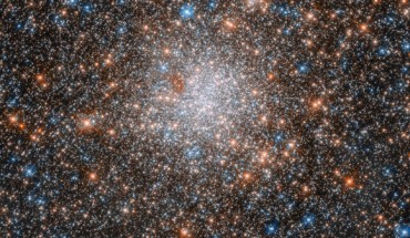 This Hubble image shows the globular cluster NGC 1898. Image credit: NASA / ESA / Hubble.