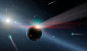 Phosphates were found to be generated in outer space and delivered to early Earth by meteorites or comets. Image credit: NASA / JPL-Caltech.