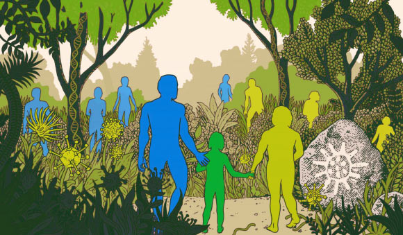 Interbreeding between Neanderthals and modern humans gave us genetic tools to combat viral infections. Image credit: Claire Scully.