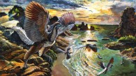 Reconstruction of Archaeopteryx albersdoerferi. Image credit: Zhao Chuang / Martin Kundrát.